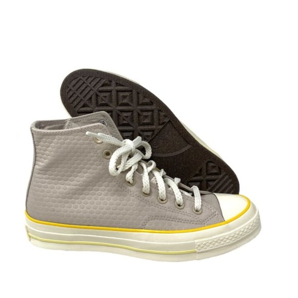Converse Chuck 70 Sneakers High Women's Size Canvas Beige Casual Shoes A00878C - Picture 9 of 10
